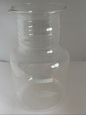 Toddy Cold Brew System Glass Decanter replacement (THMGDL) no lid used
